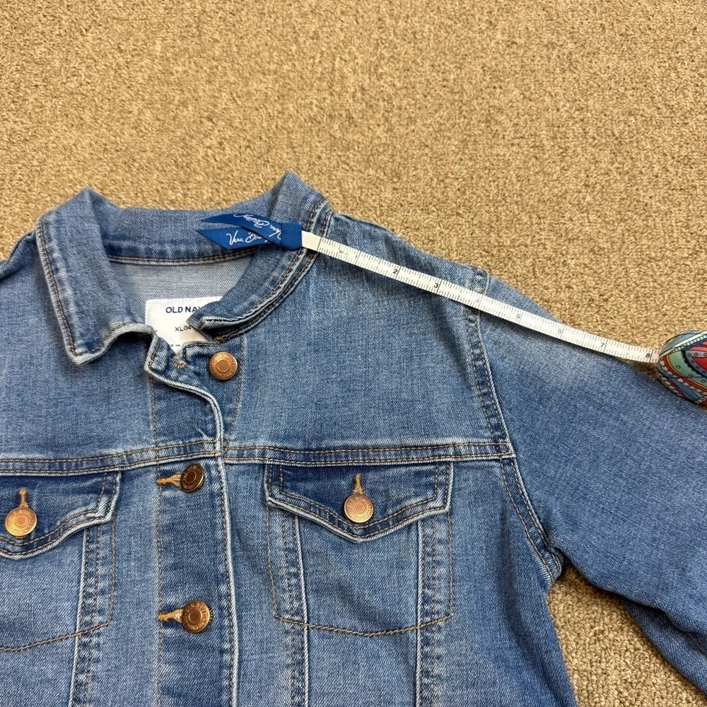 Old Navy: Girls Blue Denim Jean Jacket, Size XL (14/16)